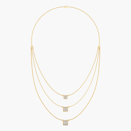Trio Trouble Diamond Necklace