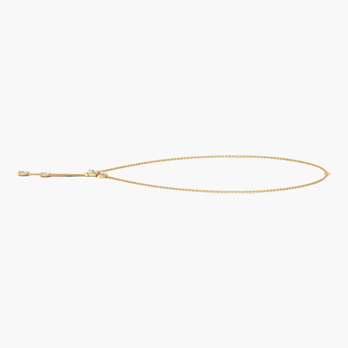 Lotus Orbelle Brilliance Diamond Necklace
