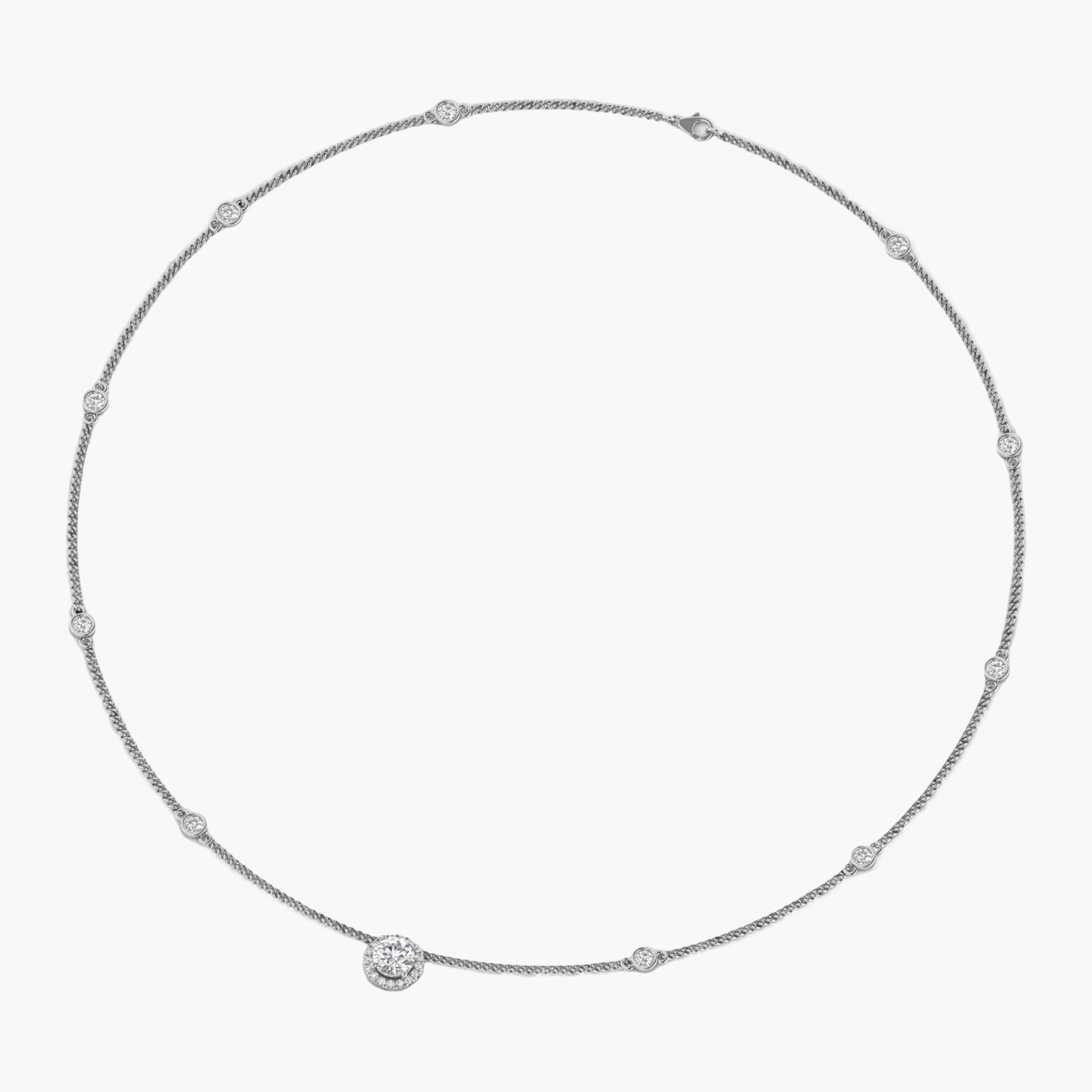 Louisa Starry Diamond Necklace