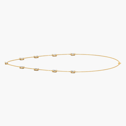 Ethereal Path Diamond Necklace
