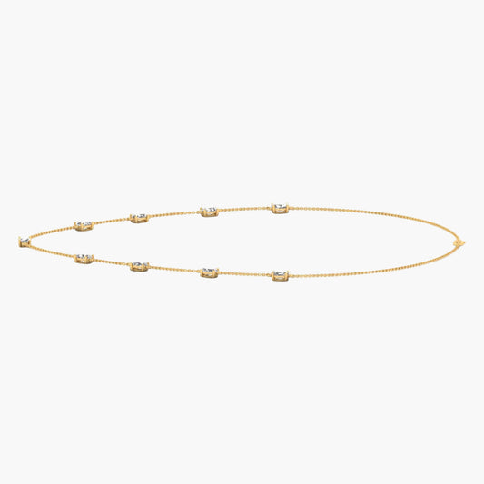 Ethereal Path Diamond Necklace