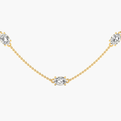 Ethereal Path Diamond Necklace