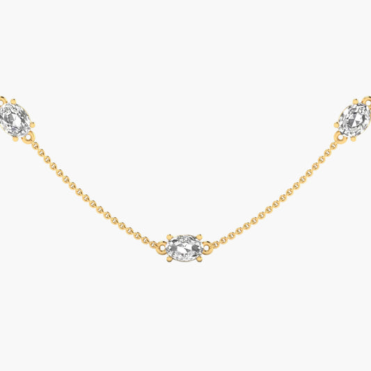 Ethereal Path Diamond Necklace