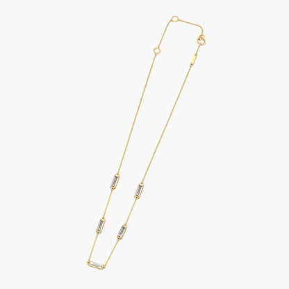 PentaBars Diamond Necklace