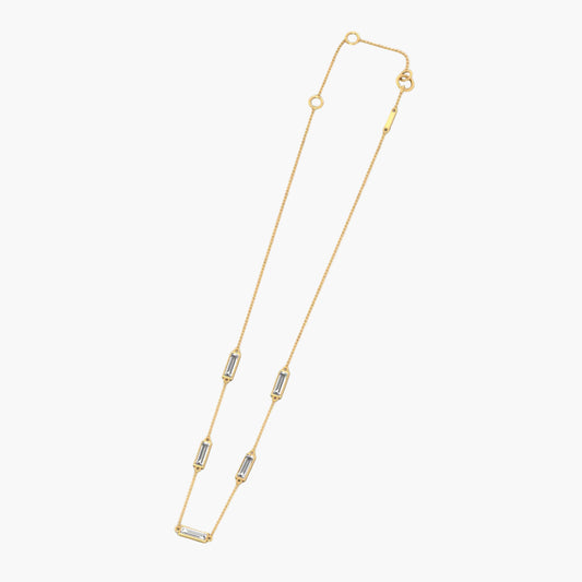 PentaBars Diamond Necklace