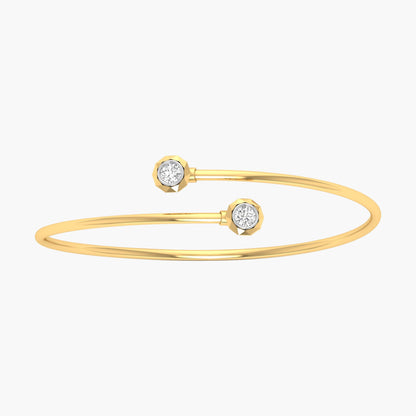 Cross Paths Diamond Bracelet