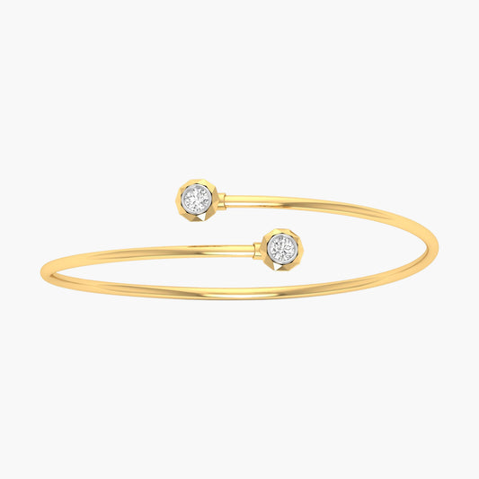 Cross Paths Diamond Bracelet