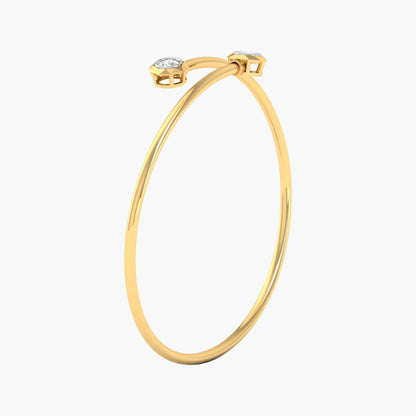 Cross Paths Diamond Bracelet