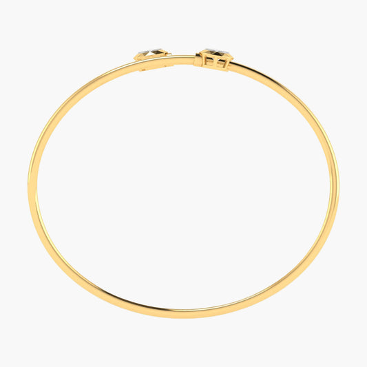 Cross Paths Diamond Bracelet