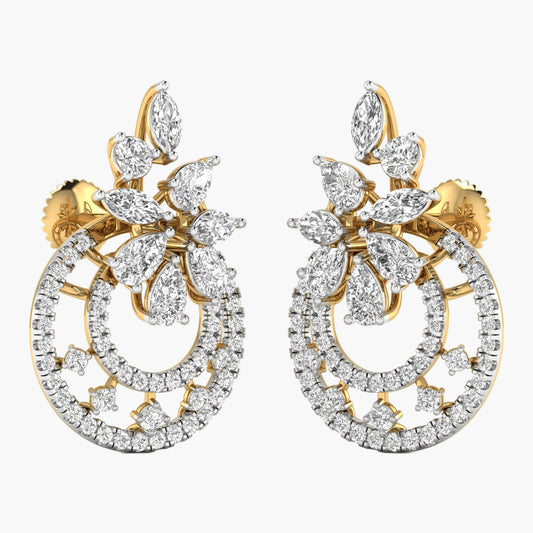 Galaxy Luxury Diamond Earrings