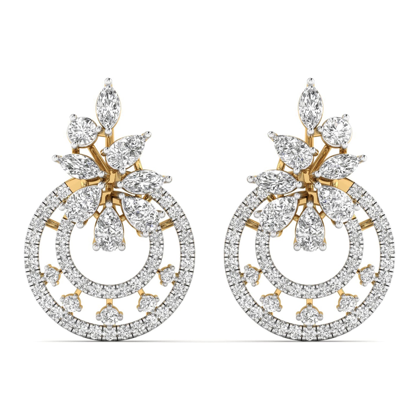 Galaxy Luxury Diamond Earrings