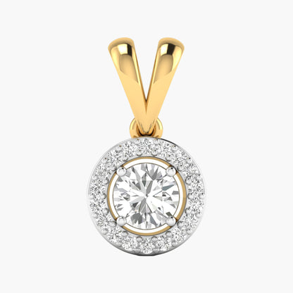 Sunburst Diamond Pendant