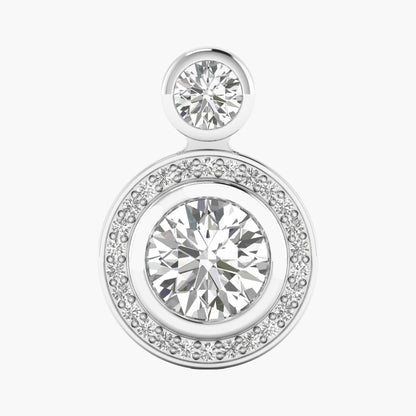 Classic Bezel Diamond Pendant