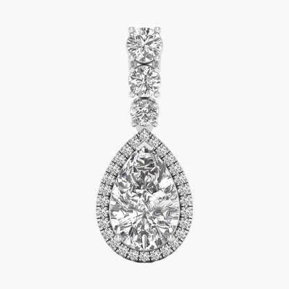 Lustre Loop Diamond Pendant