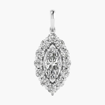 Marquise Diamond Pendant