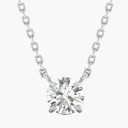 Round Kiara Diamond Pendant