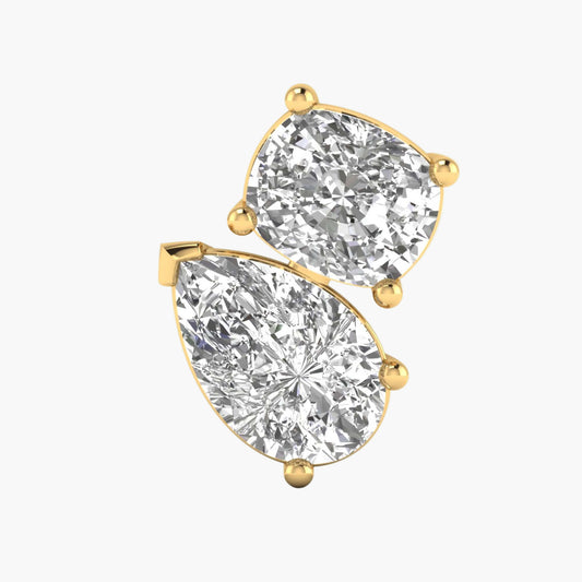 Toi-et-Moi Diamond Pendant