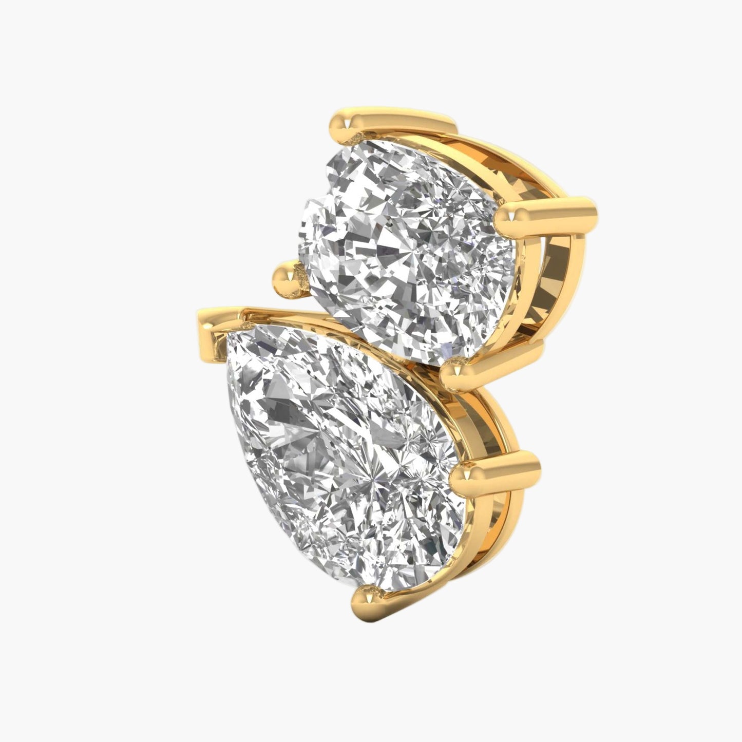 Toi-et-Moi Diamond Pendant