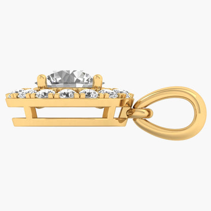 Halo Shubhaarambh Diamond Pendant