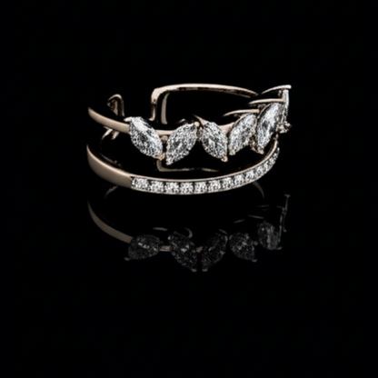 Cherry Blossom Spark Diamond Ring