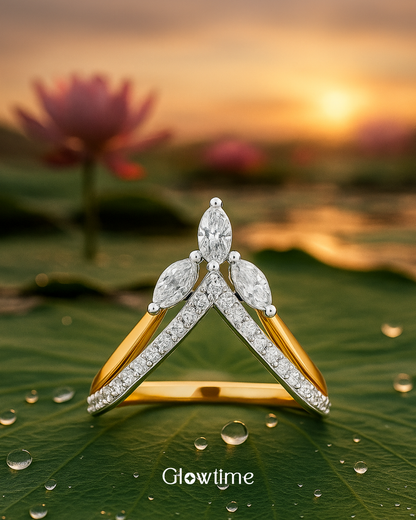 Lotus Vanki Diamond Ring