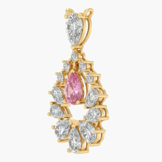 Starpierce Diamond Pendant Without Chain