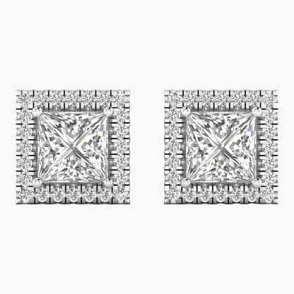 Cubelle Content Diamond Earrings