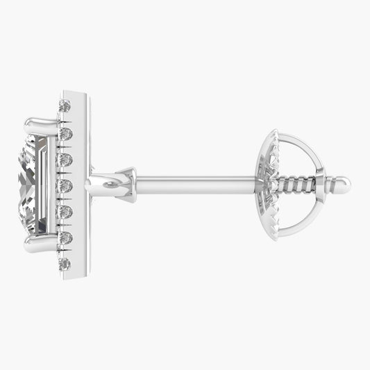 Cubelle Content Diamond Earrings