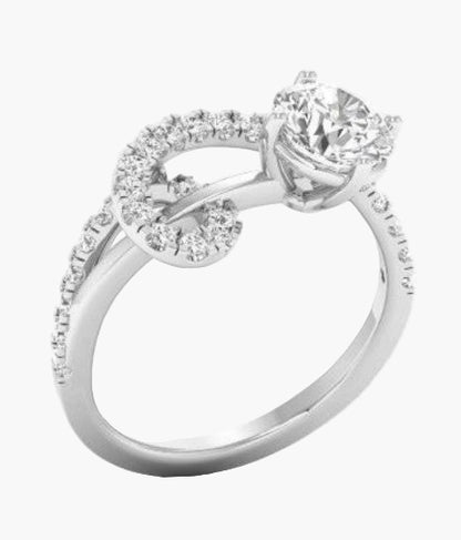 Merry Minimal Diamond Ring