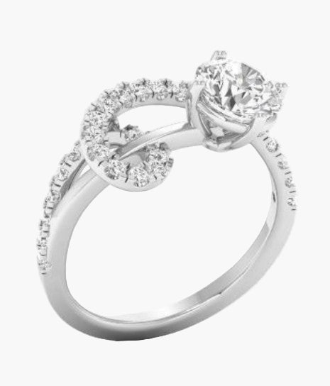 Merry Minimal Diamond Ring