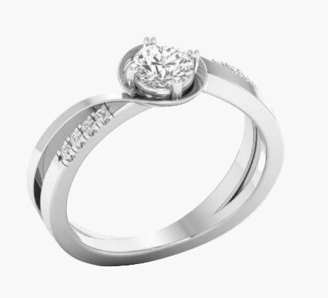 Cloudrest Diamond Ring