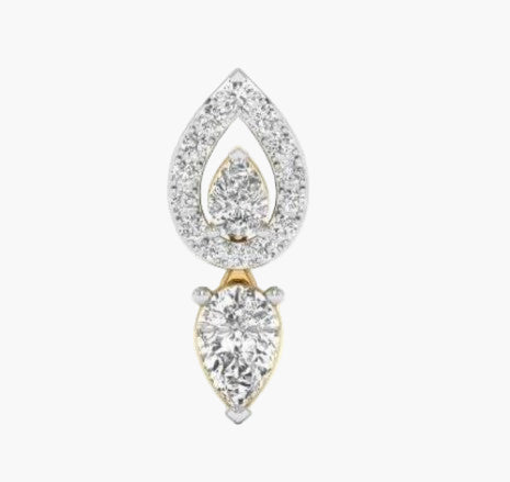 Elixir Droplet Diamond Earrings