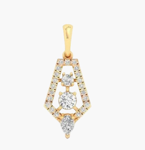 Starlit Royal Diamond Pendant