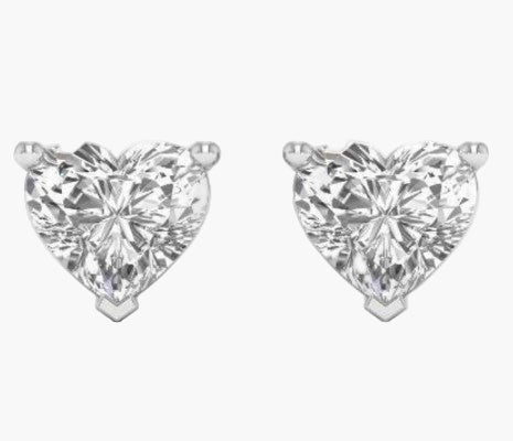 Heart-Throb Diamond Earrings
