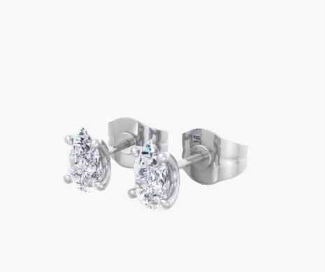 Legacy Mark Diamond Earrings