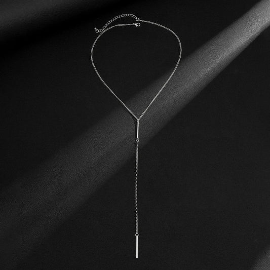 Stellar Edge Diamond Necklace