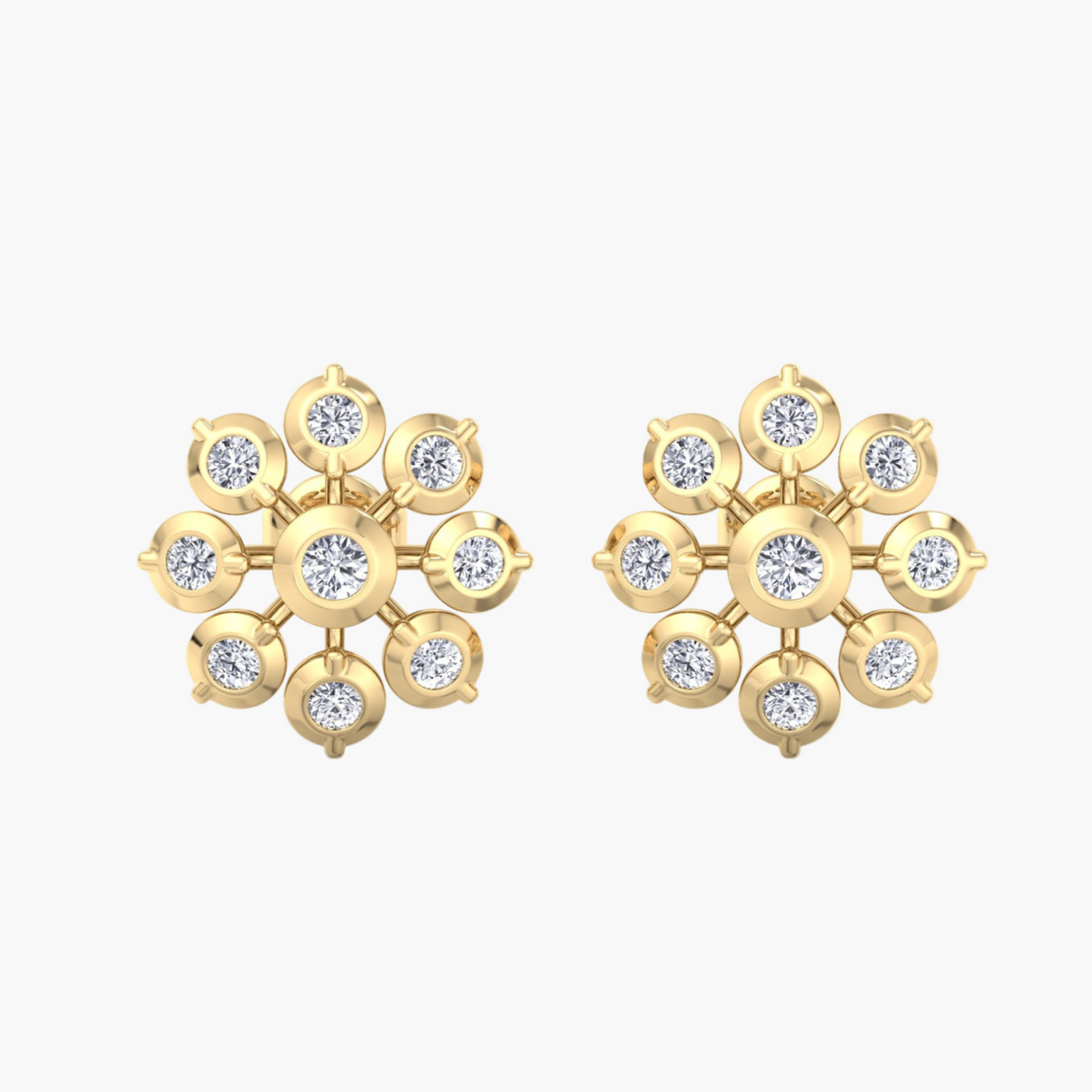 Orchid Architect Diamond Earrings