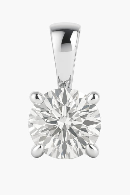 Luminous Charm Diamond Pendant