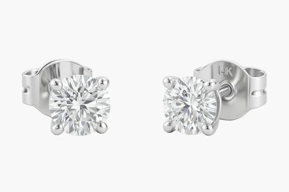 Radiant Mirage Diamond Earrings