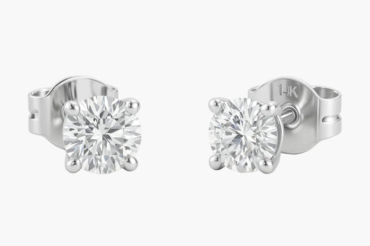 Radiant Mirage Diamond Earrings