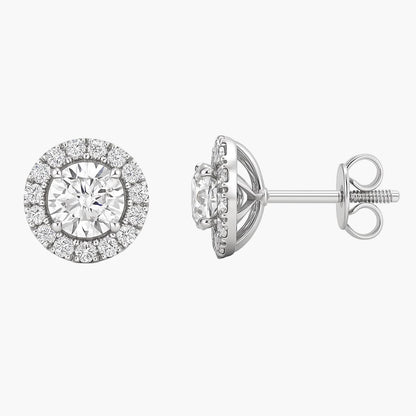 Mystic Spinel Diamond Earrings