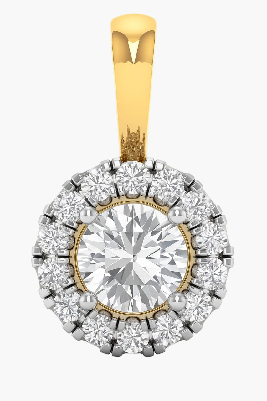 Vivid Promise Diamond Pendant