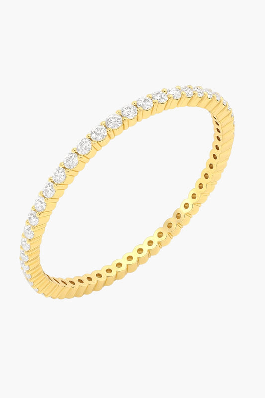 Luxe Luster Diamond Bangle
