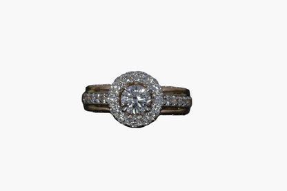 Designer Halo Diamond Ring