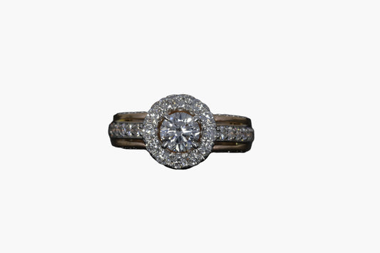 Designer Halo Diamond Ring
