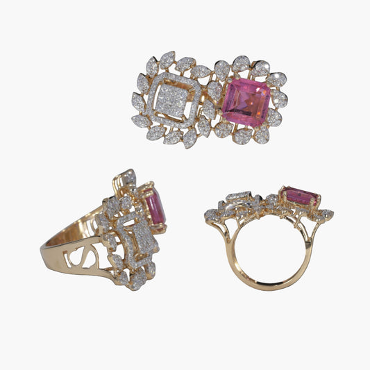 Blush & Brilliance Diamond Ring