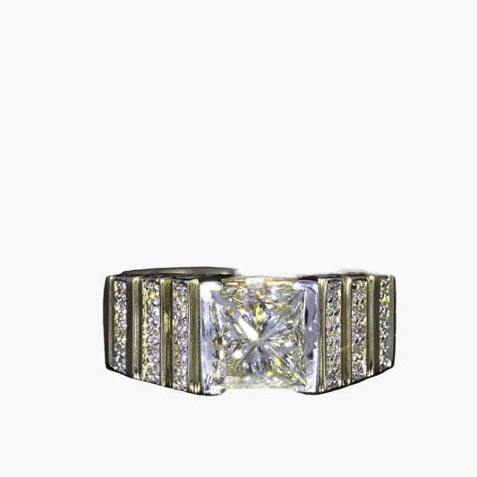 Jade Symphony Men Diamond Ring