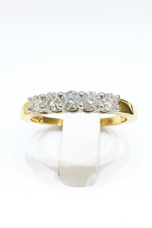 Panchratna Diamond Ring