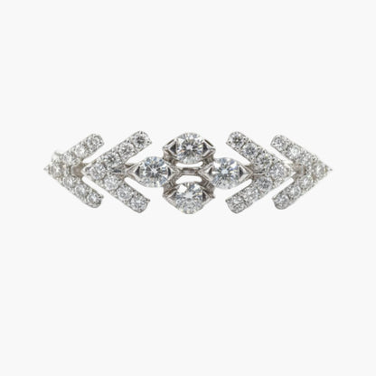 Imperial Spade Diamond Ring