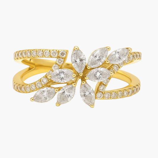 Roseate Diamond Ring